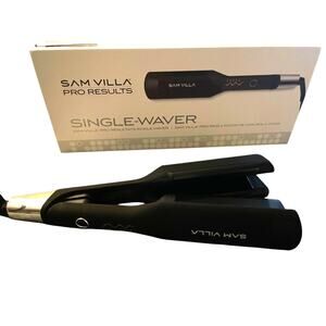 Sam Villa Pro Results Single-Waver – Adjustable Heat, Swivel Cord, Auto Shut Off